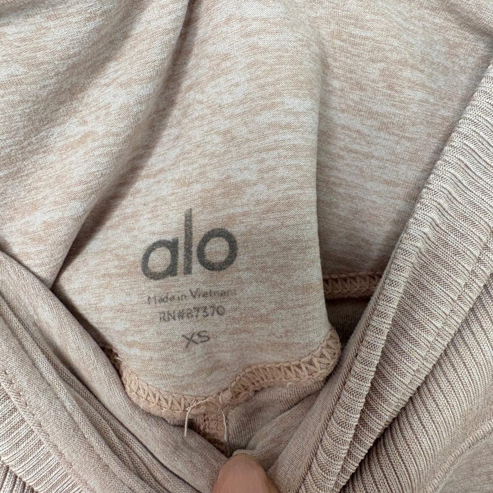 Alo Yoga High-Waist Goddess Leggings Womens XS Ruched  Athletic Pants - Picture 5 of 8